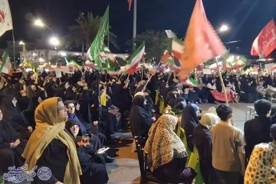 یکصد و دومین اجتماع شبانه مردم انقلابی شهرستان بابلسر