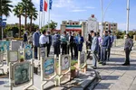 تجدید میثاق جهادگران جهاد دانشگاهی در اصفهان با شهدا