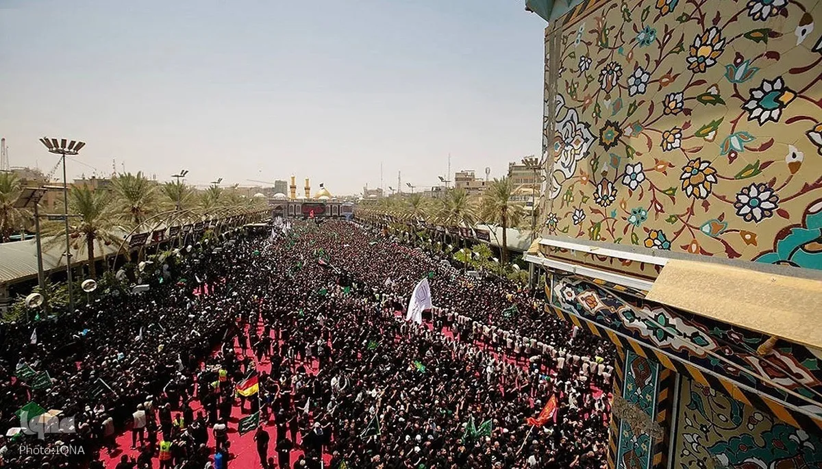 کربلا میں عاشقان امام حسین(ع) کی حاضری
