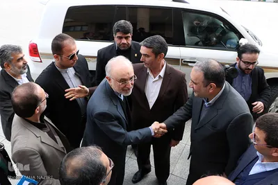 استقبال استاندار استان مرکزی از رییس سازمان انرژی اتمی