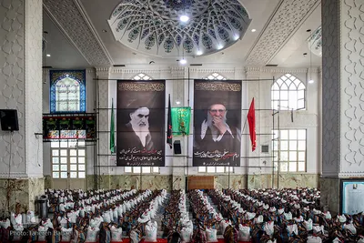 آیین افتتاح رزمایش سراسری شمیم حسینی
