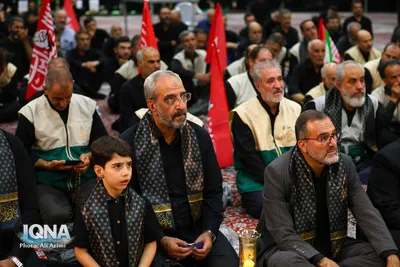 قافله عزاداری سالروز شهادت امام رضا(ع) در اصفهان
