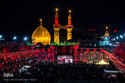 شب تاسوعای حسینی آستان مقدس ابوالفضل العباس(ع)