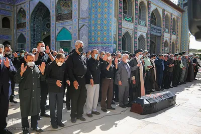 تشییع والده سردار سرتیپ پاسدار غلامحسین غیب‌پرور
