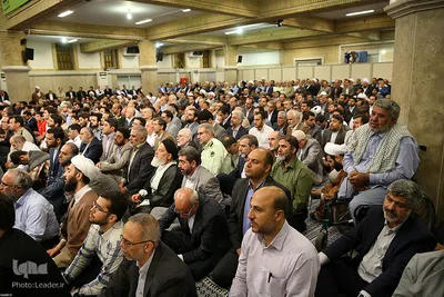 دیدار مسئولان نظام و سفرای کشورهای اسلامی با رهبر انقلاب
