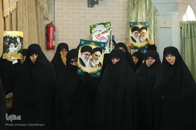 اجتماع طلاب و روحانیون قزوین در حمایت از مرجعیت و رهبر انقلاب