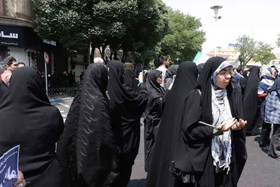 فریاد انزجار نمازگزاران تبریزی از جنایت رژیم صهیونسیتی