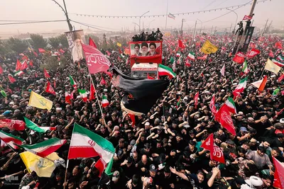 تشییع رهبر شهید در قم 