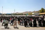 تشییع پیکر شهید مرزبانی «سعید رحمانی» در مشهد
