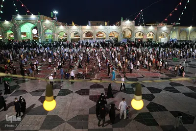 سالروز میلاد امام رضا (ع) در حرم رضوی
