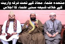 فرقہ وارانہ سازشوں کو روکنے کےلیے شیعہ سنی علما متحرک