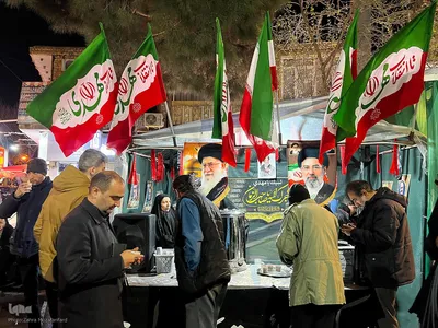 اجتماع حماسی مردم گلپایگان در دفاع از وطن