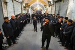 عزاداری سوم شهادت امام حسین(ع) در بازار تبریز‎