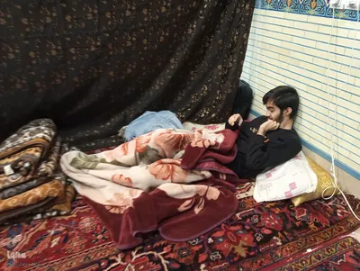 آیین معنوی اعتکاف در شهرستان اهر