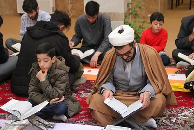 جزءخوانی قرآن کریم در شهرستان اهر