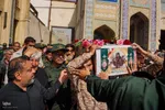تشییع پیکر بسیجی شهید سید محمد امین مودت