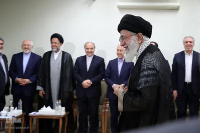 دیدار رئیس‌جمهور و اعضای هیئت دولت با رهبر معظم انقلاب
