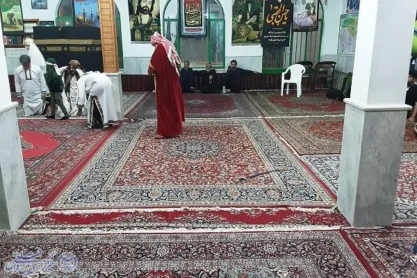 هشتمین شب از برگزاری چهاردهمین سوگواره تعزیه «غریب» شهرستان نور