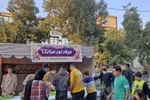 ایستگاه صلواتی به مناسبت ولادت امام حسن عسکری(ع) در ملایر‎