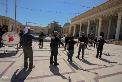 سوگواری به مناسبت شهادت امام رئوف در حرم شاهچراغ(ع)‎