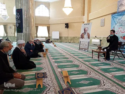 مراسم ختم قرآن به مناسبت ایام شهادت حضرت فاطمه(س) در اهر