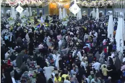 Large Number of Pilgrims Visiting Imam Reza Shrine in Mashhad As Eid al-Ghadir Approaches

 