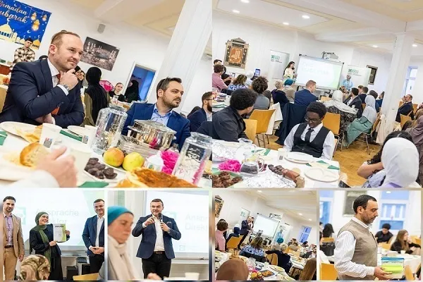 Avusturya’da çevreciler iftar yemeği düzenledi