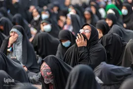 مراسم سیاه‌پوشان امامزاده محمد (ع) کرج