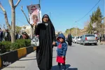 راهپیمایی مردم اصفهان در محکومیت جنایت صهیونیست‌ها در بیمارستان الشفا