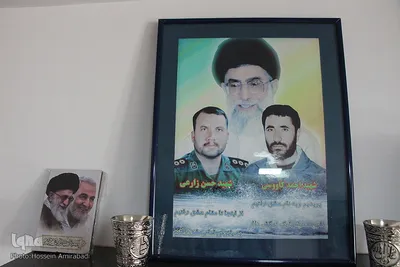 دیدار دبیر شورای فرهنگ عمومی کشور با خانواده شهید در خراسان‌جنوبی