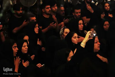 شام غریبان حسینی در جوار شهید گمنام در البرز