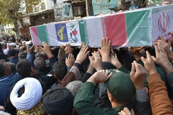 تشییع پیکر نخستین شهید مدافع حرم «غلامعلی تولی» در زادگاهش گالیکش