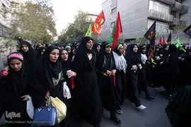 تجدید بیعت دسته‌های عزاداری دانشجویی با رهبر معظم انقلاب