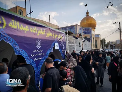 برپایی ایستگاه صلواتی در ملایر