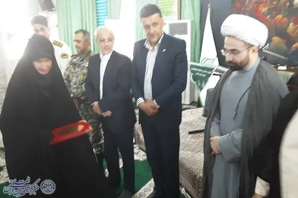 آیین غبارروبی آستان مقدس  امامزاده ابراهیم ع بابلسر همراه با تجلیل منتخبین متسابقین چهل و ششمین دوره مسابقات سراسری قرآن کریم