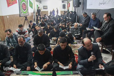 آیین عزاداری حسینی در جهاددانشگاهی استان سمنان