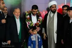  استقبال از «حسین پورکویر» در مشهد