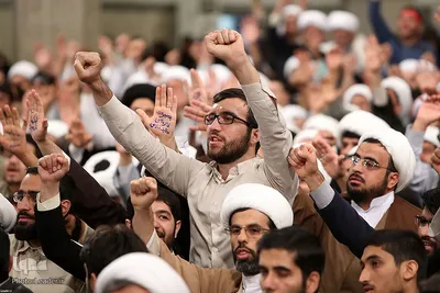 دیدار طلاب حوزه‌های علمیه با رهبر انقلاب