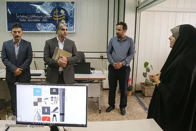 بازدید ابراهیم صادقی فر، معاون فرهنگی و اجتماعی وزارت کار از ایکنا