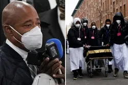 Funérailles collectives pour les victimes de l'incendie du Bronx