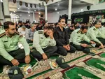 مراسم چهلم شهید مدافع امنیت شهید علی میرزایی در ملایر