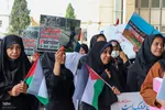 تجمع پرشور دانشگاهیان علوم پزشکی شیراز در محکومیت جنایات رژیم صهیونیستی‎