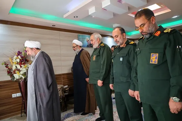 حضور امام جمعه تبریز در سپاه عاشورا