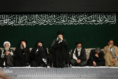آخرین شب مراسم عزاداری حضرت اباعبدالله الحسین (ع) در حسینیه‌ی امام خمینی(ره)