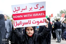 راهپیمایی روز قدس در قزوین