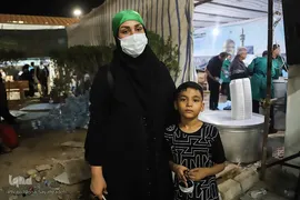 تردد شبانه زوار در مرز شلمچه