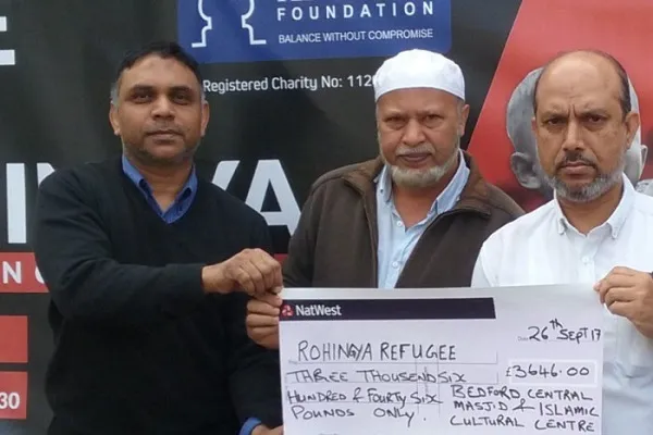 Masallacin Bedford Ya Tara Taimako Ga Musulmin Rohingya