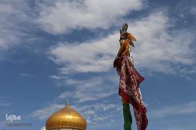 حسینیه ایران؛ تاسوعای حسینی در بقعه مترکه ایوب نبی (ع)‎‎خراسان شمالی