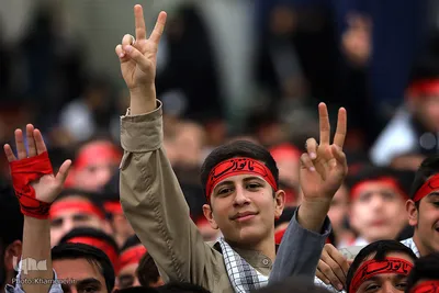 دیدار نوجوانان و جوانان عازم راهیان نور با مقام معظم رهبری