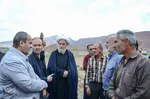 بازدید فرماندار تبریز از پروژه‌های افتتاحی بخش باسمنج‎